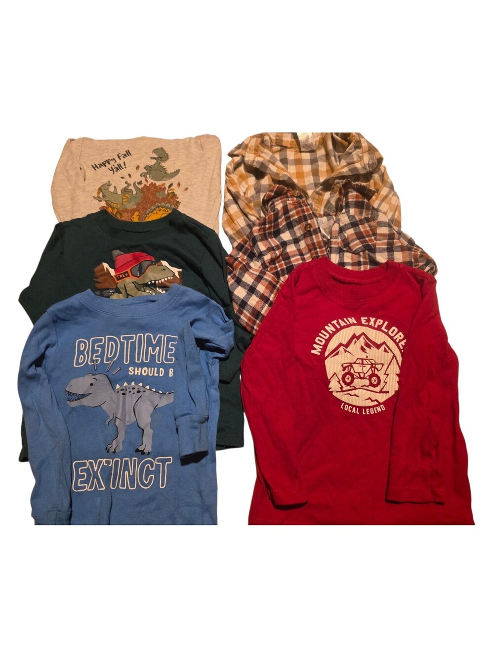 1-2 years old boys long sleeve